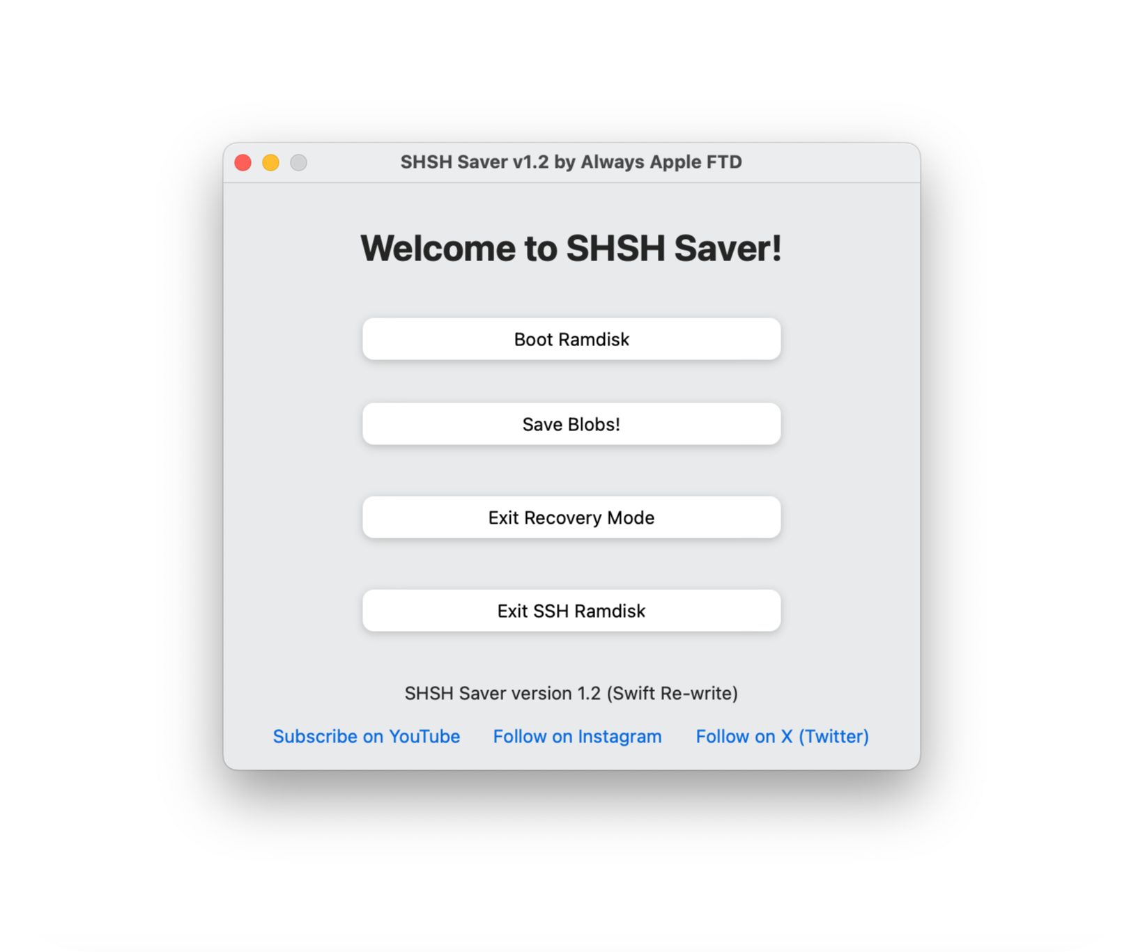 Image for SHSH Saver software