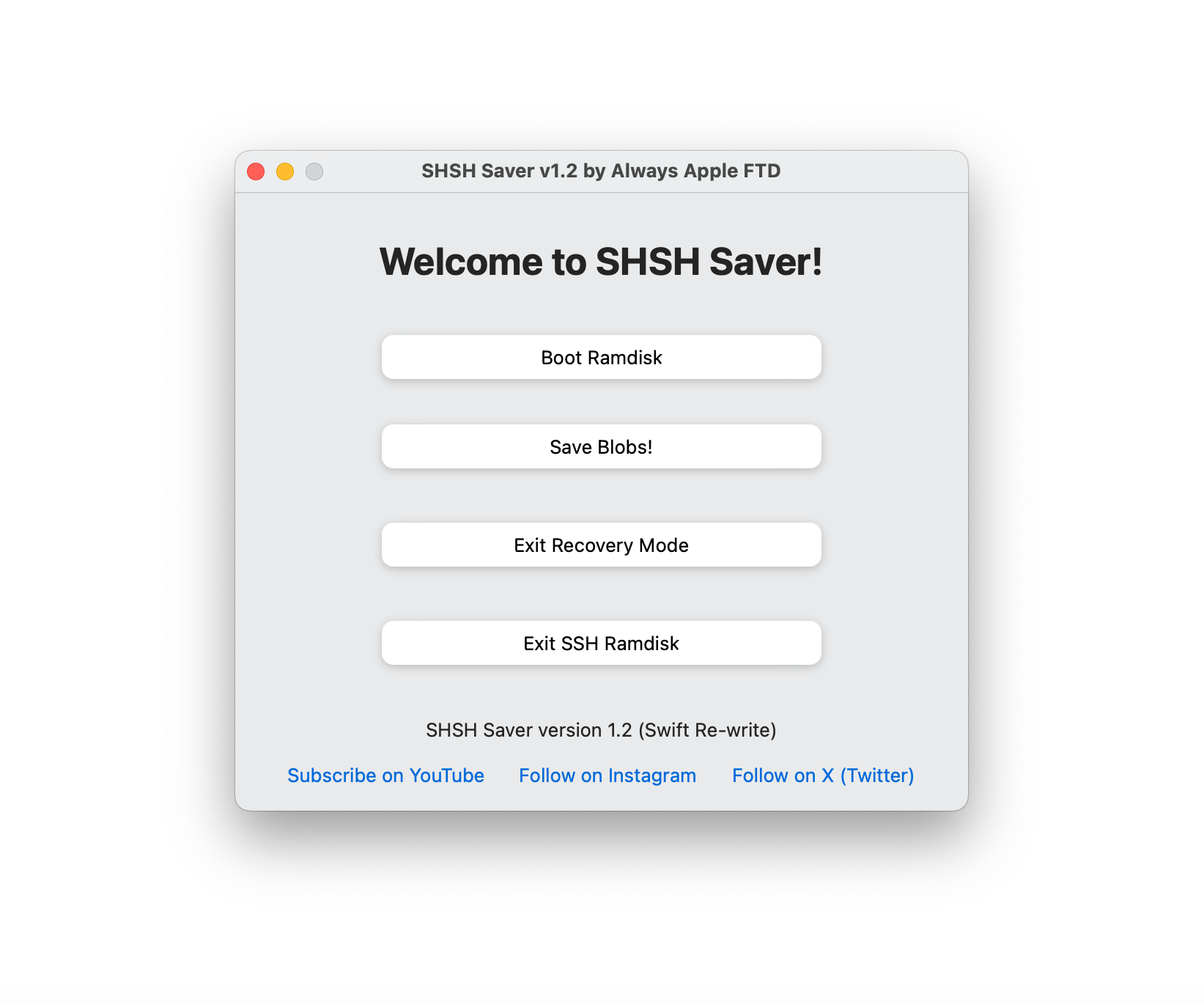 SHSH Saver Image