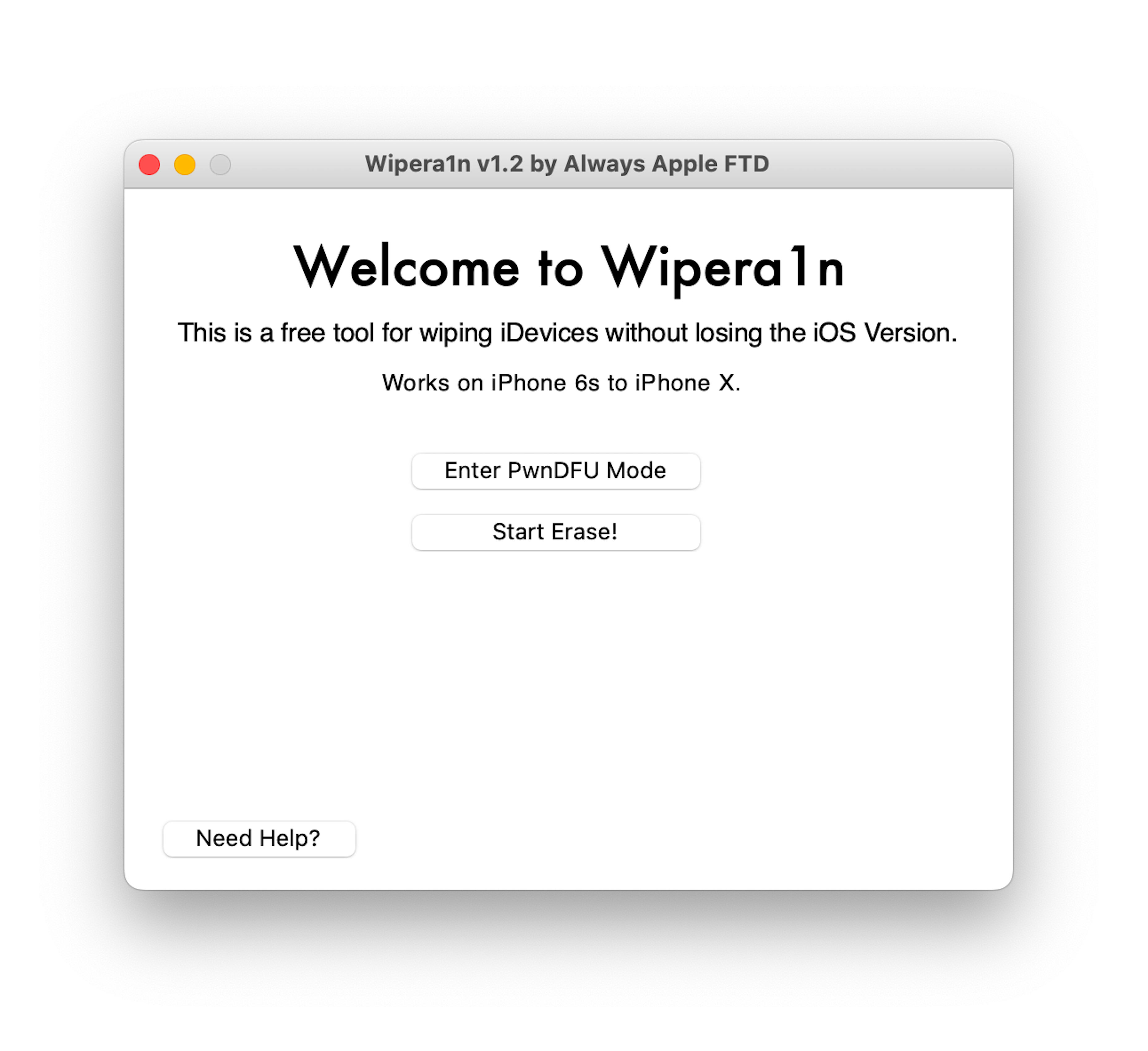 Wipera1n Image