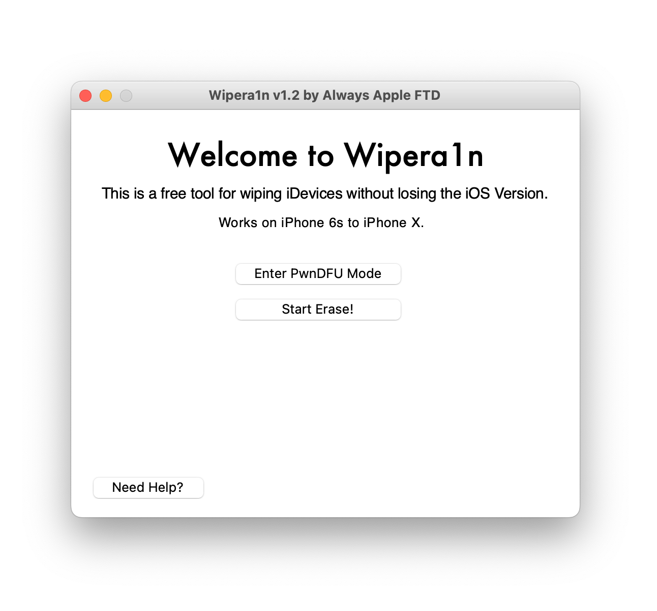 Wipera1n Image